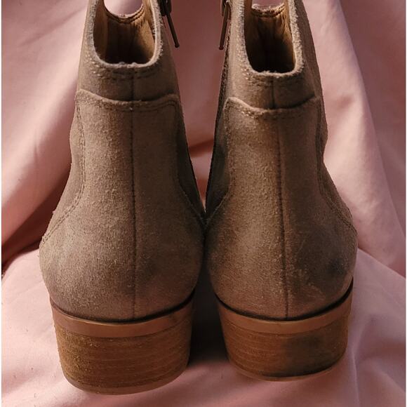 Lucky Brand Womens Size 8M 38 Suede Booties Ankle Boots - Picture 6 of 10